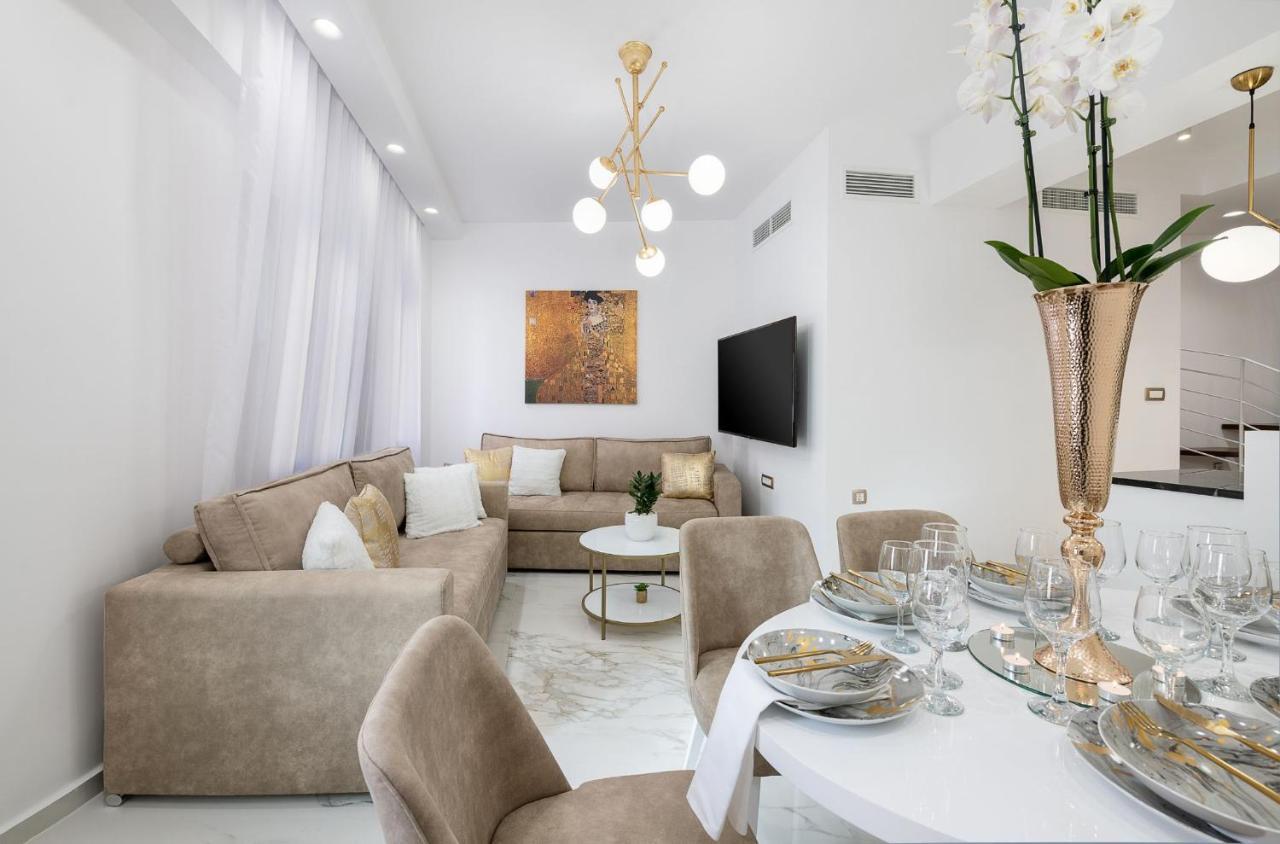 Castello Luxury Residence With Private Jacuzzi Chania  ภายนอก รูปภาพ