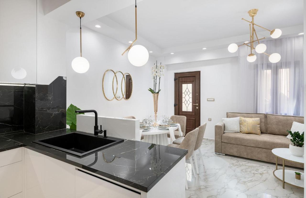 Castello Luxury Residence With Private Jacuzzi Chania  ภายนอก รูปภาพ